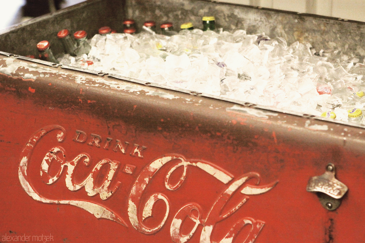 Foto von Drink Coca Cola Werbeschild